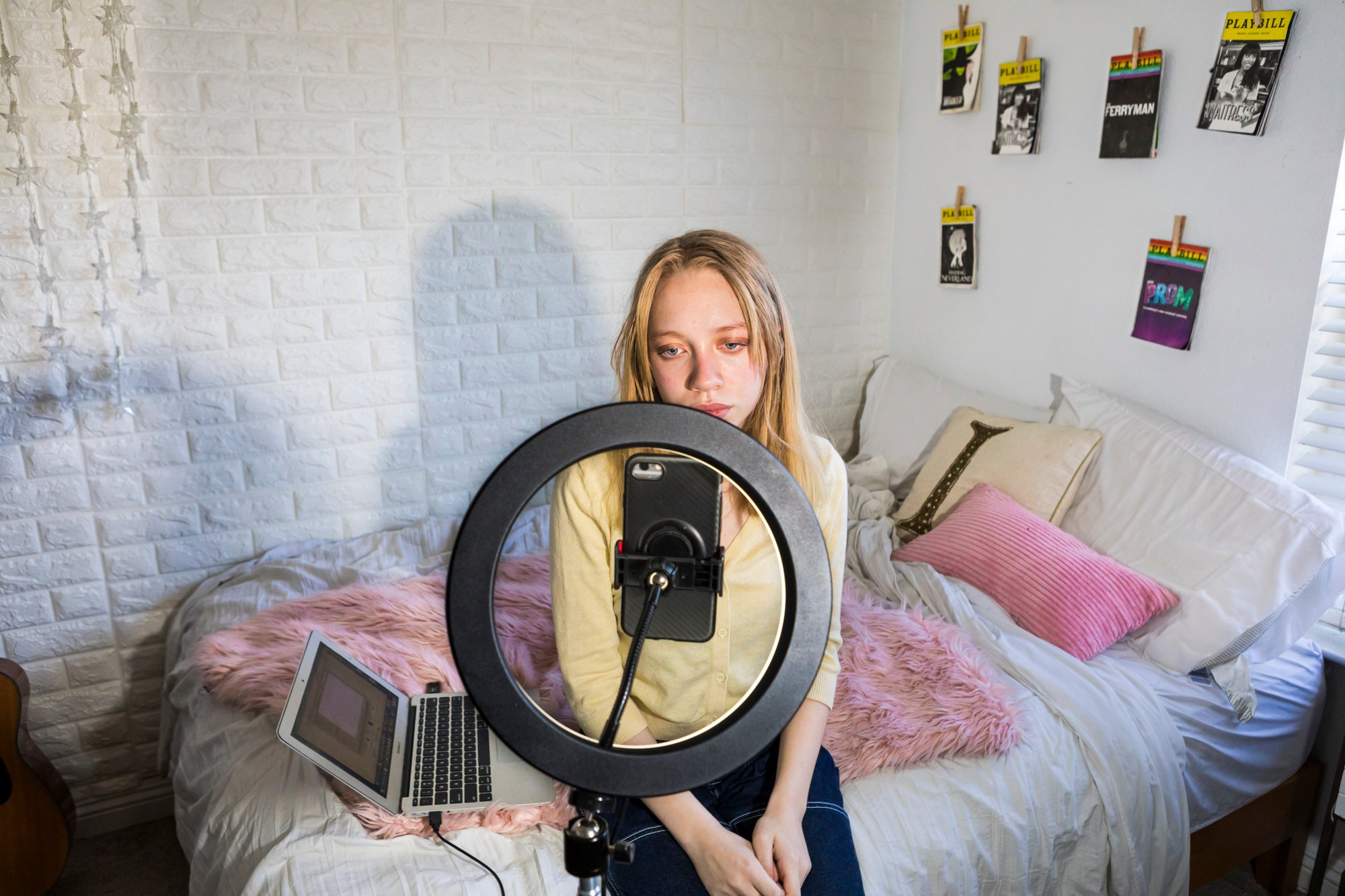 Lola, 18, in her bedroom, Topanga, 2021 © Lauren Greenfield, Fahey Klein Gallery
